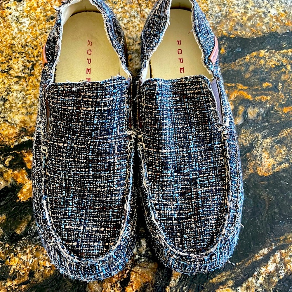 Rope mens slip on